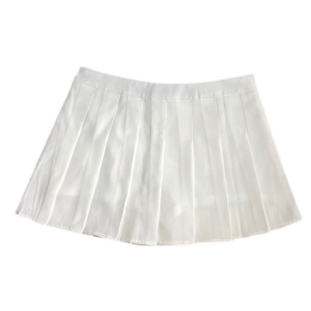 Classic white tennis skirt - 3XL